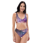 Small Magellanic Cloud Double-Layer Recycled high-waisted bikini Swimsuit