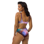 M82 Galaxy Lost in Space Edition Double-Layer Recycled high-waisted bikini Swimsuit