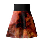 Carina Nebula Red Edition Kozmic Skater Skirt