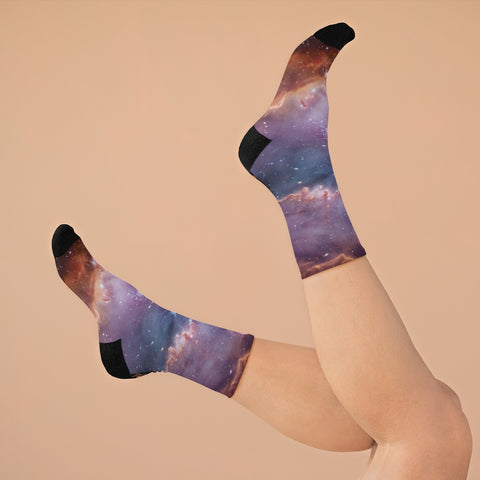 Small Magellanic Cloud Novelty Print Socks