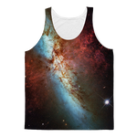 M82 Galaxy Adult Tank Top Shirt