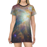 Orion Nebula Kozmic T-Shirt Dress