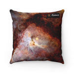 Carina Nebula Novelty Print Square Pillow