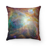 Orion Nebula Novelty Print Square Pillow