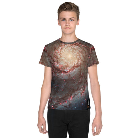 M51 Galaxy Novice Kozmonaut T-Shirt