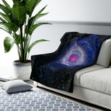 Helix Nebula Sherpa Fleece Blanket