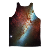 M82 Galaxy Adult Tank Top Shirt